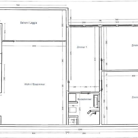 Skyline Appartement Mit Pool And Netflix كرونبرج إم تانوس المظهر الخارجي الصورة